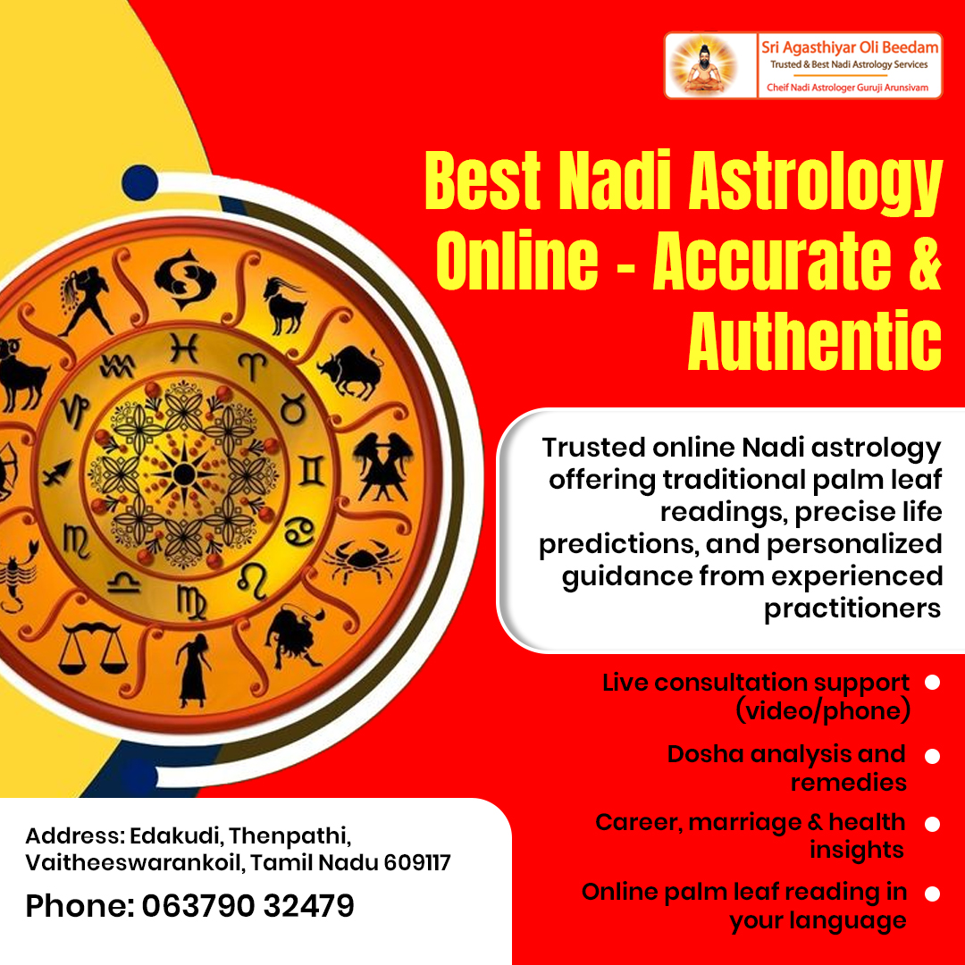 Accurate Online Nadi Jothidam Vaitheeswaran Koil